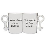 LOT DE TASSE DUO  H/F