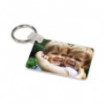 Porte clés en aluminium Rectangulaire 40x57mm
